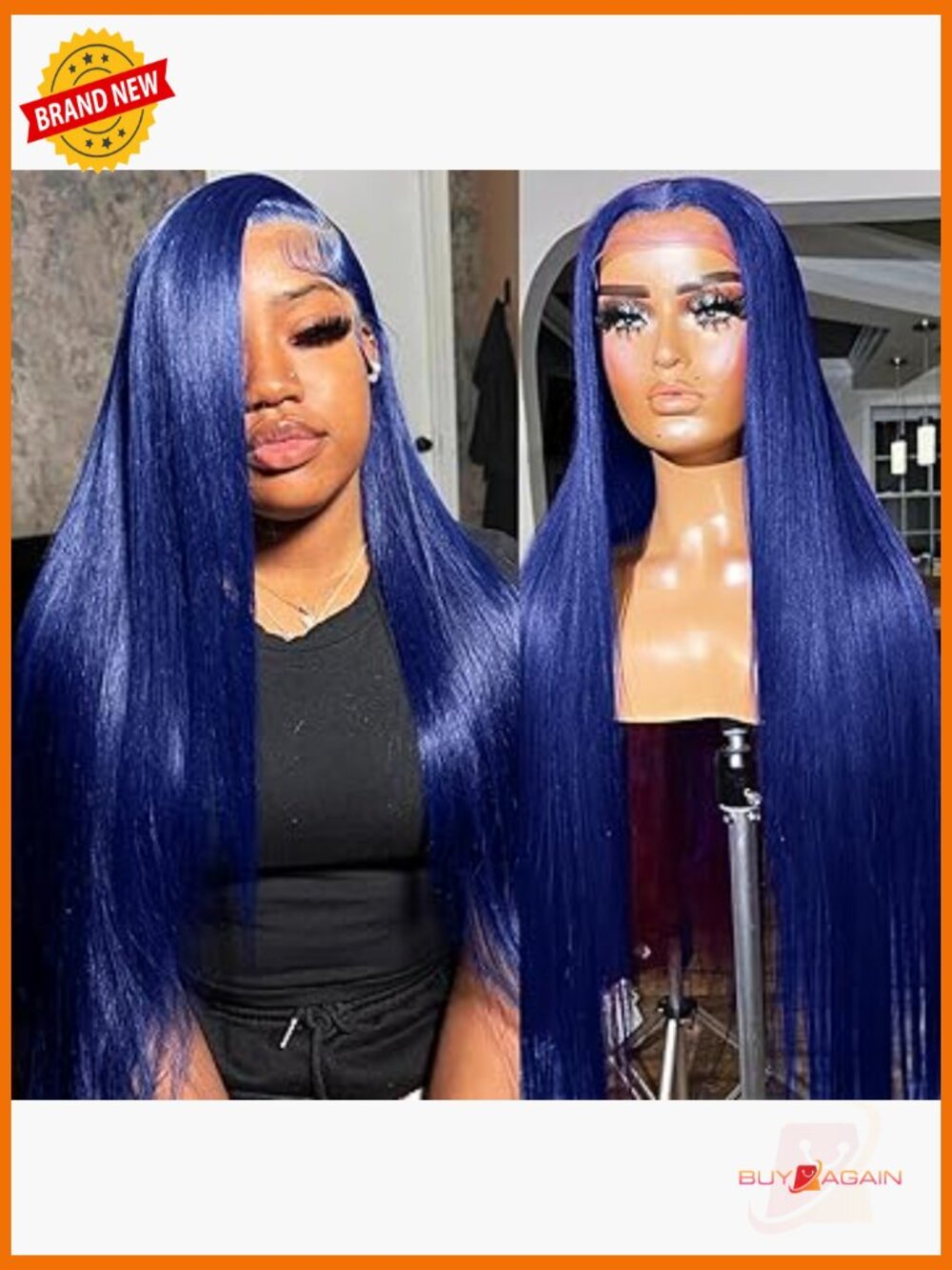 30 Inch Lace Front Wig Human Hair 13x4 Hd Transparent Lace Straight Wig 180%